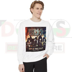 End of the Road Tour Kiss Band Mens Sweatshirt Limited Edition