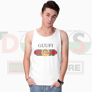 Funny Guufi Gucci Goofy Movie Mickey Donald Tank Top