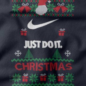Holiday Parody Just Do It Ugly Xmas Hoodie