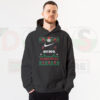 Just Do It Ugly Christmas Hoodie - Nike Symbol