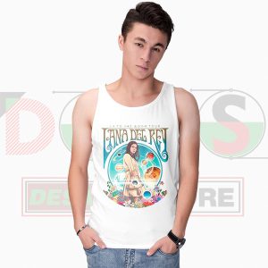 LA to the Moon Inspired Retro Art Tank Top - Lana Del Rey