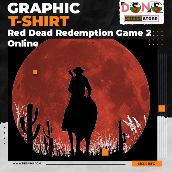 Red Dead Redemption Game 2 Online Graphic T-Shirt