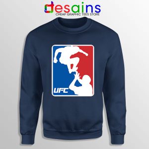 Sweatshirt Navy Fight UFC Khabib Nurmagomedov Last Fight