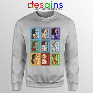 Sweatshirt Sport Grey She Series Collage Superhero Pop Culture Edition