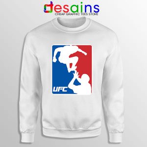 Sweatshirt White Fight UFC Khabib Nurmagomedov Last Fight