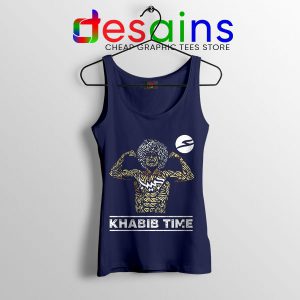 Tank Top Navy Khabib Time Next fight UFC Merch