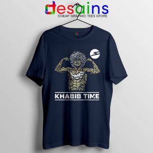 Tee Shirt Navy Khabib Time Next fight UFC Merch