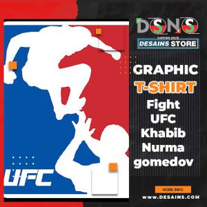 UFC Khabib Vs McGregor Graphic T-Shirt