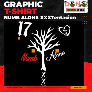 XXXTentacion Numb Alone Song Graphic T-shirt