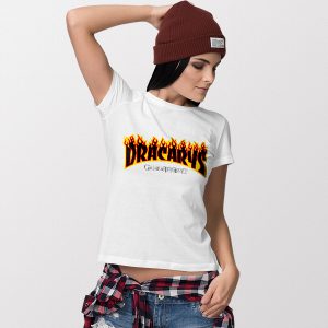 Dragon GOT Dracarys Thrasher Fire Tee Shirt