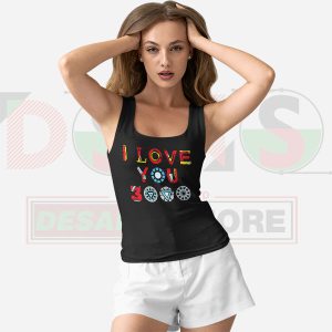 I Love You 3000 Tank Top - Marvel-Inspired Quote