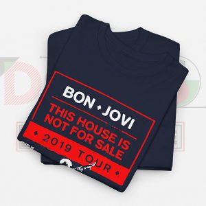 Limited Music - Folded NavyT-shirt This House is Not For Sale