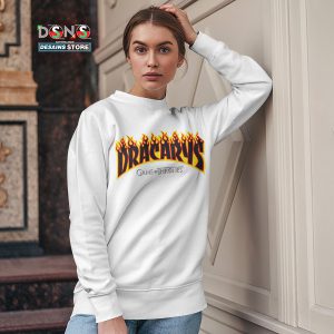 Sweatshirt Dracarys Thrasher Fire Dragon Art