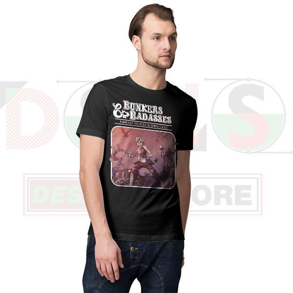 Bunkers and Badasses Tiny Tina T-Shirt - Borderlands RPG