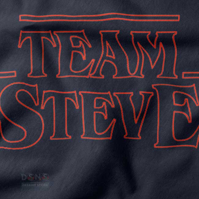 Team Steve Stranger Things Graphic T-shirt