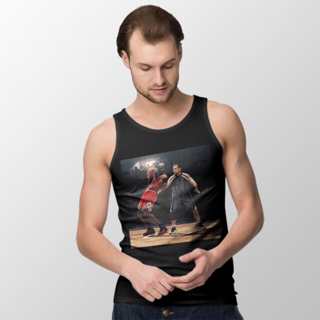 Meme Michael Scott Vs Jordan Tank Top The Office