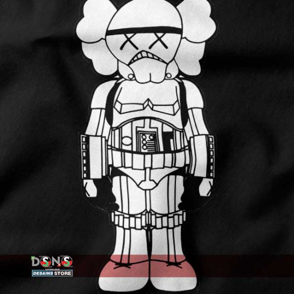 Art Stormtrooper KAWS Funny Hoodie - DESAINS STORE