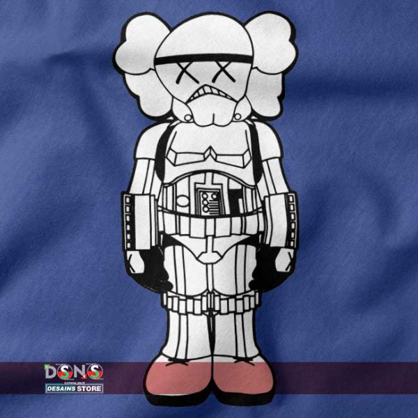 Funny Star Wars parody t-shirt – Stormtrooper KAWS style
