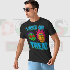 Halloween Trick or Treat T-Shirt – Rick and Morty