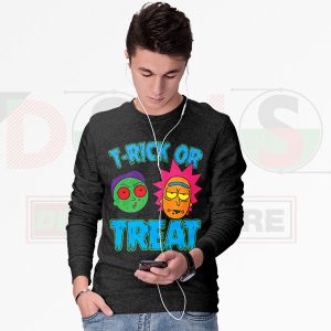 Pickle Rick Trick or Treat Sweatshirt – Rick and Morty
