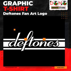 Band Deftones Fan Art Logo Vintage Graphic T-Shirt