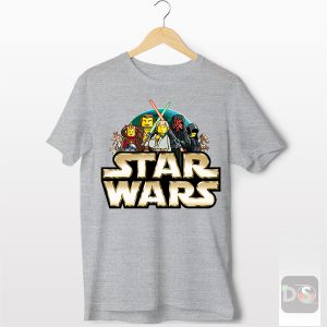 Buy Tshirt Sport Grey LEGO Star Wars Movie Fan Art