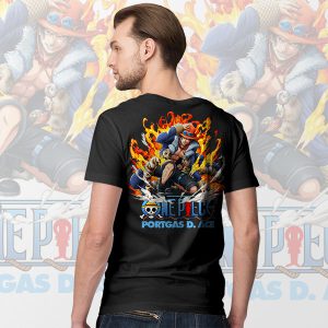 One Piece Ace Burning Spirit T-Shirt