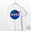 Beyond Earth NASA Space Center Symbol Graphic T-Shirt