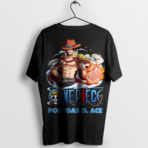 Heatwave Ace Devil Fruit One Piece Hunger T-Shirt