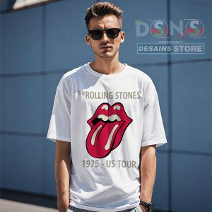 Buy Tee Shirts Rolling Stones 1975 US Tour Merch