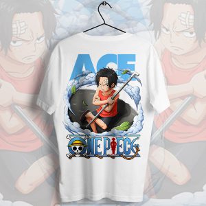 Dream of Adventure Ace One Piece Graphic White Hunger T-Shirt