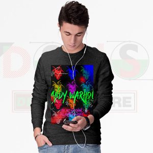 Electrifying Warhol Design Sweatshirt