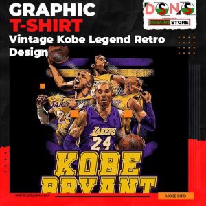 Celebrate the Black Mamba’s Legacy with Timeless Retro Style