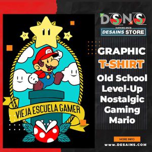 Nostalgic Gaming Super Mario Graphic