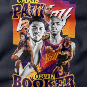 Devin Booker & Chris Paul Basketball Graphic Shirt