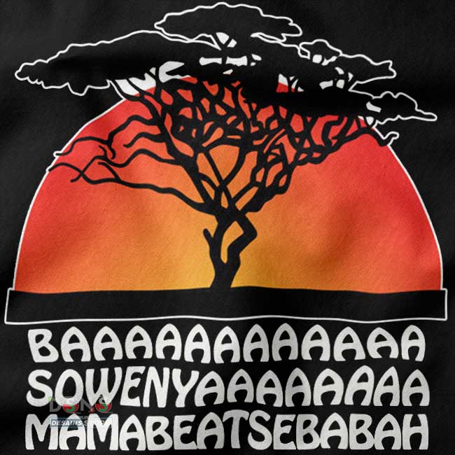 Disney Meme T-Shirt – Baaaa Sowenya Funny Lion King Graphic Tee