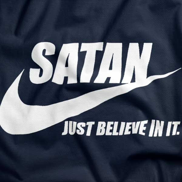 Nike Satan Meme T-Shirt – Just Believe In It