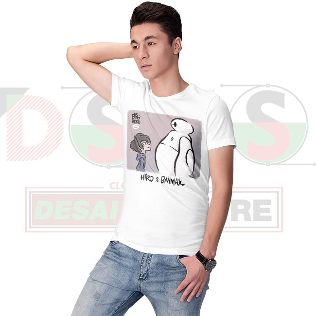 Big Hero 6 Hiro & Baymax Friendship T-Shirt