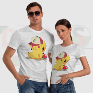 Cute Electric Pikachu Mascot T-Shirt