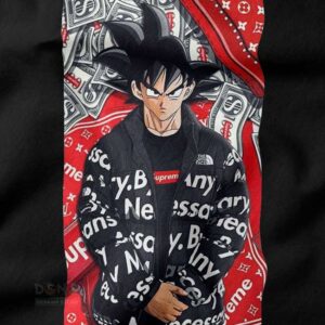 Supreme x Goku Long Sleeve T-Shirt – Dragon Ball Streetwear Parody Graphic Tee