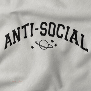 Funny Tshirt closeup - Anti Social Club