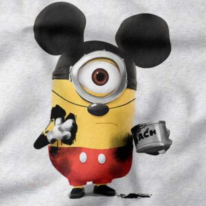 Mickey Minion Parody Shirt – Funny Cartoon Crossover Tee
