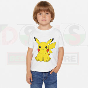 Pikachu Cute Face T-Shirt Pokémon Love Graphic DESAINS STORE