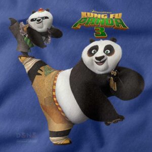Po the Dragon Warrior Funny Kung Fu Panda Tee