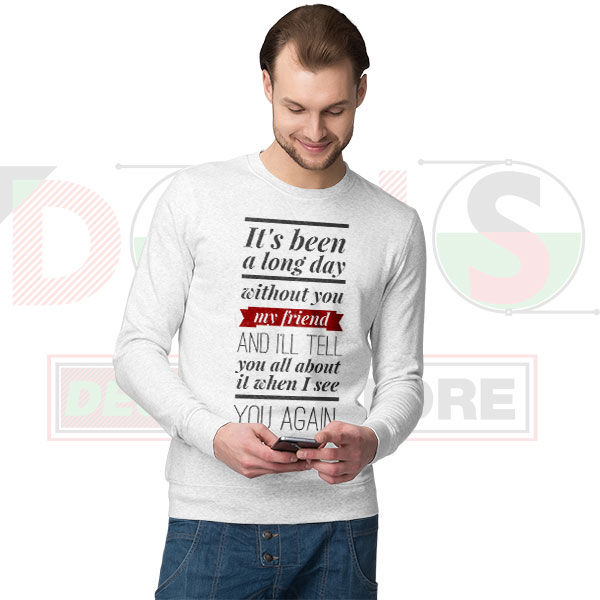 See You Again Inspired Sweatshirt – Tribute Lyric