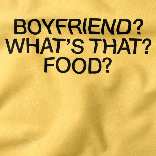 Cute couple humor tank top for boyfriends who love food jokes