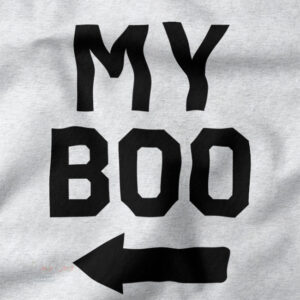 Cute couple tank top set with Boo and Bae text