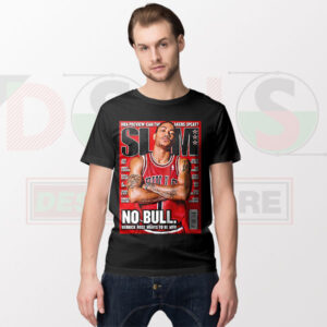Derrick Rose No Bulls T Shirt Slam Cover - DESAINS STORE