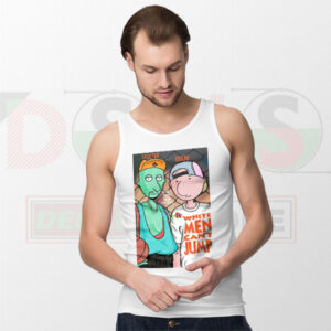 Doug Can't Jump Parody Tank Top Funny 90s Basketball