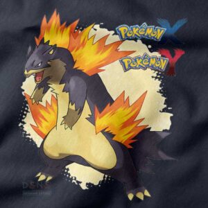 Fire-type Pokémon Mega Typhlosion anime art tee